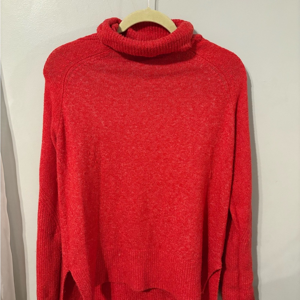 a new day Vibrant Red Cowl Neck Sweater